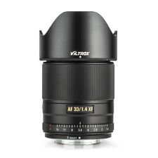 Viltrox 33mm F1.4 Auto Focus Lens Adapter for Fujifilm X-T3 X-T30 XT20 XE1 X-T10