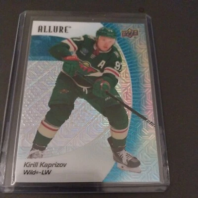 2023-24 Upper Deck Allure - Blue Line #25 Kirill Kaprizov 17/35 - Image 1 of 2