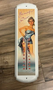 17" Beautiful Daze Beach Theme Thermometer / FREE SHIPPING - Picture 1 of 2