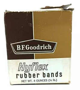 Vintage B. F. Goodrich Tire Co Hiflex Rubber Bands Full Box - Picture 1 of 7