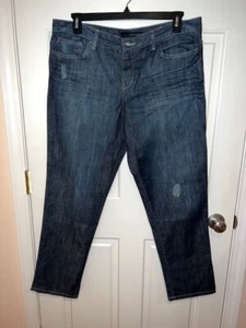 NEW Calvin Klein Jeans Womens Blue Straight Jeans Size 33/16 - Bild 1 von 3