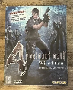 Resident Evil 4 Wii Edition Prima Official Strategy Guide Capcom No Poster - Picture 1 of 4