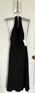 Zara Draped Halter A-Line Maxi Dress With Open Back L BNWT RRP £35.99 LAST ONE - Picture 1 of 17