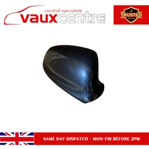 VAUXHALL CASCADA ASTRA J DRIVERS SIDE DOOR MIRROR COVER METRO BLUE 4XU GBI 168 - Picture 1 of 2
