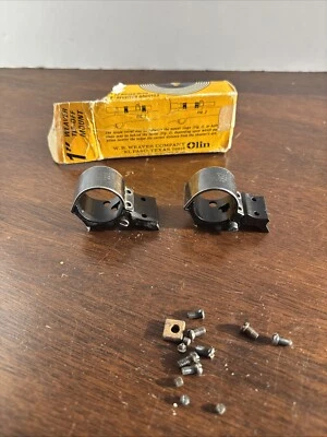 Weaver Scope Pivot Mounts W/ 1” Rings Includes Rifle Mount Bases Patent #2803907 - Image 1 of 4