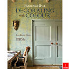 Farrow & Ball Decorating With Colour By Ros Byam Shaw Hardcover New