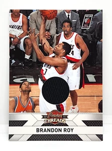 BRANDON ROY /399 JERSEY RELIC ~ 2010-11 PANINI THREADS #69 - Picture 1 of 2