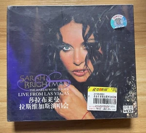 Sarah Brightman Live From Les Vegas China 1st Press 4× VCD Sealed - Picture 1 of 5