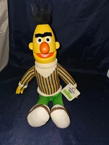 VTG Applause Bert 18” Doll Sesame Street Jim Henson Muppets rubber head hands - Picture 1 of 11