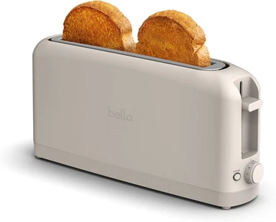 2 Slice Slim Toaster, Fits-Anywhere™ Kitchenware, 6 Setting Shade Control with R - Image 1 of 4