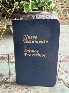 Nuevo Testamento Salmos Proverbios Pocket Bible New Testament Spanish Gideons - Picture 1 of 7