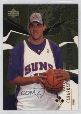 2003 Upper Deck Black Diamond Gems Bronze /100 Triple Zarko Cabarkapa Rookie RC - Image 1 of 2