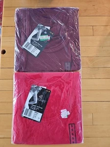 2 Vintage Jockey Classic Tank Top Sz S Nwt Lot Of 2 Red,burgundy. Usa - Picture 1 of 4