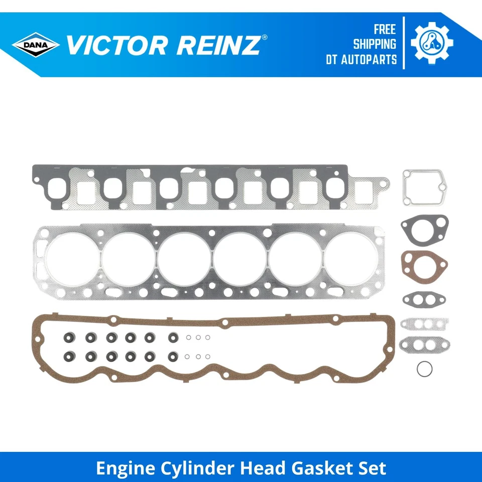 Juego de juntas de culata de motor para Ford P-100 1968-1973 Victor Reinz 1969 1970 Foto 1 de 1