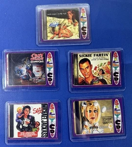 5 Silly CDs Trading Cards 2001 Silly Productions, Inc. Celebrity Spoof Cards - Picture 1 of 2