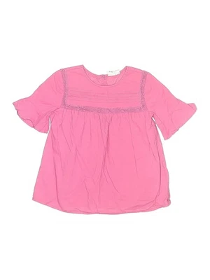 Gap Kids Girls Pink 3/4 Sleeve Blouse 6 - Image 1 of 2