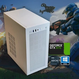 💎 Compact Budget Gaming PC | GeForce GTX 970, Intel Xeon, 16GB RAM, SSD, WIFI - Picture 1 of 10
