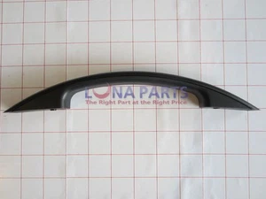 Manija de puerta de microondas negra Whirlpool Kenmore 4393782 genuina OEM - Imagen 1 de 1