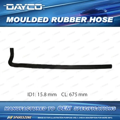Dayco Heater Hose for Daihatsu Rocky 2.8L 4 cyl OHV 8V 1984-1999 To Engine - image 1 of 2