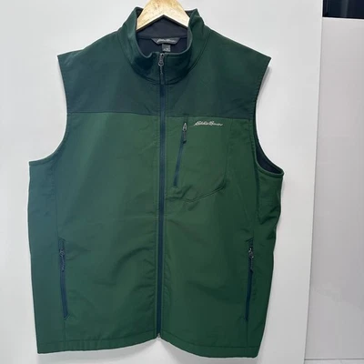 Chaleco Eddie Bauer Verde 5 Bolsillos 2XL Foto 1 de 4