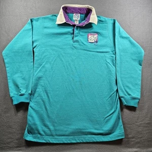 Polo manga larga vintage Salem Cigarettes Fresh Gear años 80 90 promoción talla grande - Imagen 1 de 7