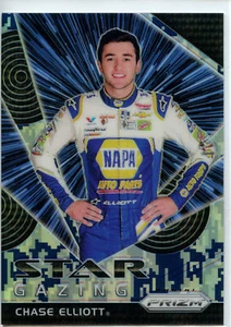 2018 Panini Prizm Racing NASCAR Star Gazing CAMO Parallel #68 Chase Elliott - Picture 1 of 2