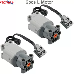 Bloque de construcción eléctrico piezas técnicas para motor Power Function 88003 9V L sin usar - Imagen 1 de 2