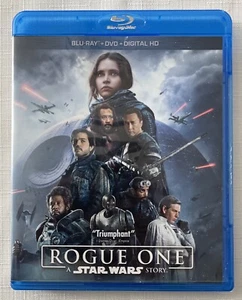 Rogue One A Star Wars Story Blu-ray DVD 2016 3 Disc - Picture 1 of 3