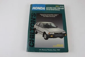 Chilton's Repair Manual Honda Accord/Civic/Prelude 1973-1983 USED - Imagen 1 de 5