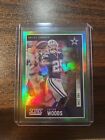 Xavier Woods 2020 Panini Score Football End Zone Green Parallel 2/6 SSP Cowboys