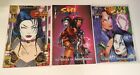 3 Cyblade Shi Battle For Independents Comics Premiere Issue 1 Signed Art Mature