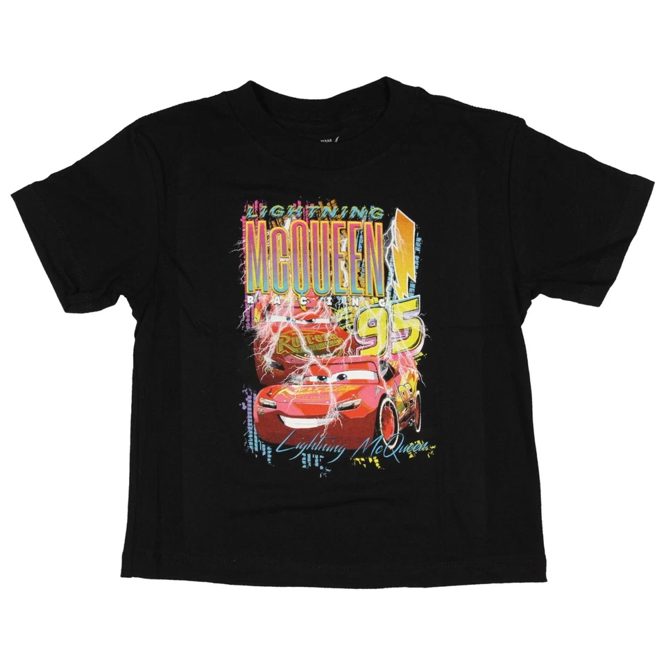 Disney Cars Piston Cup Racing Lightning McQueen Rust-Eze Cartoon T-Shirt (7) NWT - Image 1 of 1