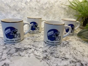 (4) 1980s New York Giants Coffee Mugs Football Usa New York Sports Fan gift - Picture 1 of 16