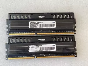Escritorio Patriot 16 GB (2X8 GB) DDR3 PC3-14900 1866 MHz 240 pines sin ecc pv316g186c0k - Imagen 1 de 3