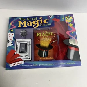 The Great Magic Book and Kit Coin Scarf Cards - Robert Mandelberg Tricks - Picture 1 of 5