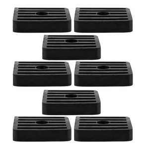 8 Pcs Shockproof Rubber Pad Silence Pads Air Conditioning Absorbing - Picture 1 of 12