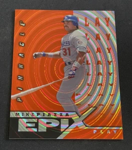 1998 Pinnacle - Epix Play Orange - #E19 - Mike Piazza - Picture 1 of 2