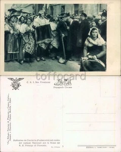 FROSINONE PROVINCIA-PONTECORVO-COSTUMI-CORTEO NOZZE SAVOIA-C28-103 - Imagen 1 de 1