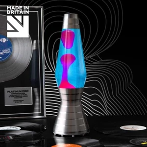 Mathmos Astro Platinum Vinyl Lava Lamp - blue/pink - Picture 1 of 2