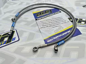 OHA Stainless Braided Front & Rear Brake Line Kit for Yamaha YZF-R125 2008-2013 - Picture 1 of 1