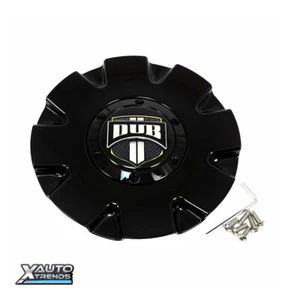 Dub "Push" Wheel Center Cap-Black 16390-15B - Picture 1 of 1