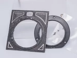 Linhof Technika III 9x12cm Camera Lens Board 93mm x 100mm w/ Custom Flange *Read - Picture 1 of 6