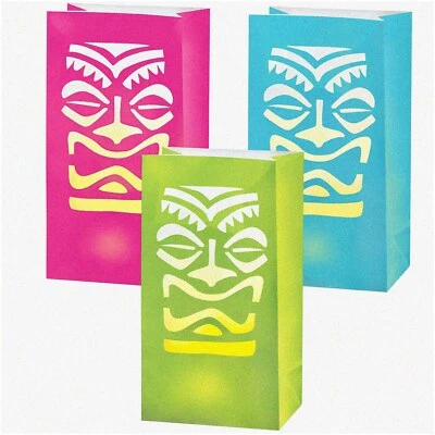 Colorful Glow Tiki Lights - Vibrant LED Luminaries (6-Pack) for Indoor/Outdoor D - Image 1 of 3