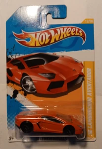 2012 Hot Wheels #12 New Models 12/50 '12 LAMBORGHINI AVENTADOR Orange - Picture 1 of 6