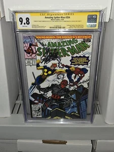 Amazing Spider-Man #354 CGC SS 4x firma autógrafo Stan Lee Larsen Bagley 9,8 - Imagen 1 de 6