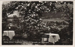 CPA AK Tegernsee Kaffee Eckart, Blick v.d.terrasse DEUTSCHLAND (1213195) - Bild 1 von 2