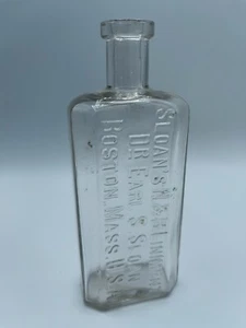 Sloan’s N & B Liniment Dr. Earl S. Sloan Boston Mass Bottle - Picture 1 of 2