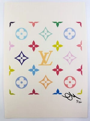 Takashi Murakami Original Vintage Art Print Lithograph Signed Limited COA - Image 1 of 3