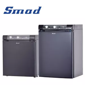 3 Wege Kühlschrank 12V 220V LPG Gas Wohnwagen Wohnmobil Camping Schwarz Silent - Bild 1 von 16