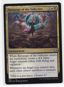 Rampage of the Valkyries #393 (NM) Kaldheim KHM Magic MTG - Bild 1 von 2